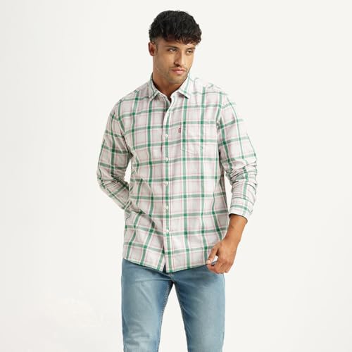 Image of Levi's Men's Checked Slim Fit Shirt