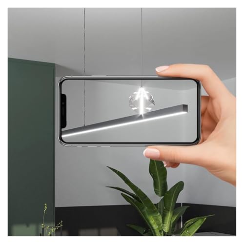 Lámpara de techo LED regulable moderna con araña de luces para comedor 3