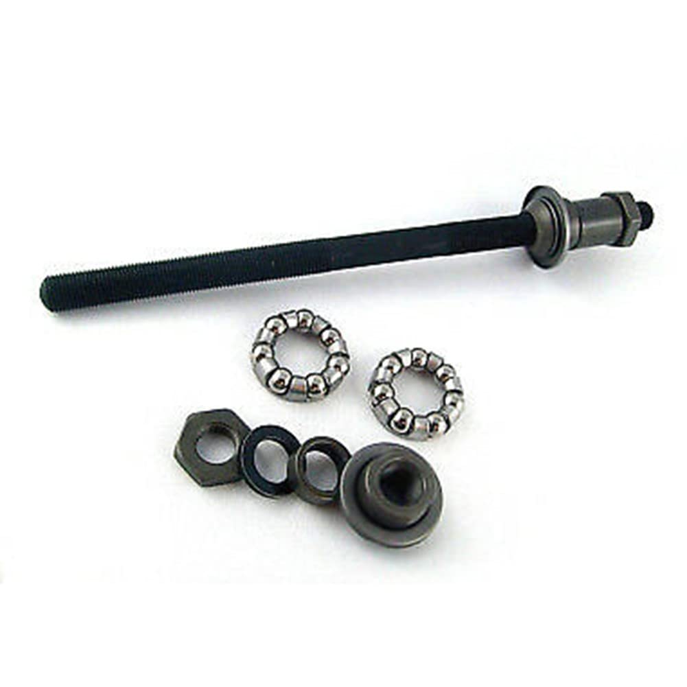 Point Hohlachse Vorderrad - ∅9.0mm X 108mm, Cr-Mo Stahl, Schwarz