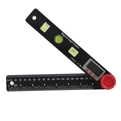 Regla digital y transportador ángulo 4 en 1 con pantalla LED miniatura 1