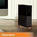 Western Digital 6TB My Book Desktop External Hard Drive, USB 3.0, External HDD with Password Protection and Auto Backup Software - WDBBGB0060HBK-NESN