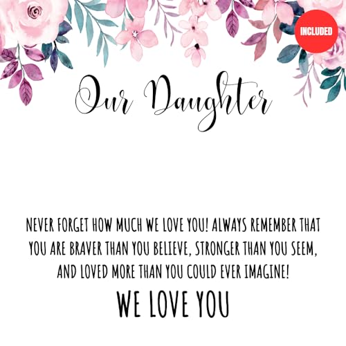 Daughter Gifts from Dad/Mom/Parents - Daughter Necklace Birthday Gifts For Teen Girls Christmas Graduation Prom Jewelry2