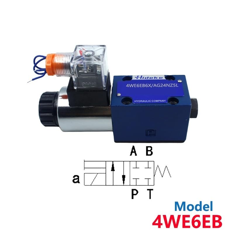 4WE6D 4WE6Y 4WE6A 4WE6JA/JB 4WE6EA/EB 4WE6GA/GB/UB Distributeur hydraulique à commande électromagnétique 4WE6D61/CG24N9Z5L/220(4WE6EB,DC24V)