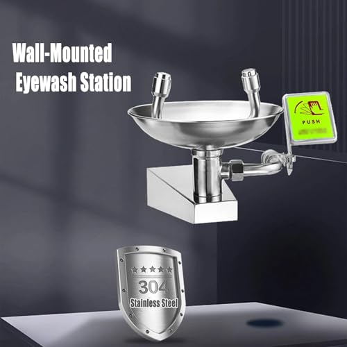 Lave-yeux industriel avec commande ergonomique pour lavage oculaire - 3