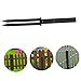 Mipcase Fence Post Anchor Heavy Duty Stakes Ground Stakes Anchor Repairing Tools
