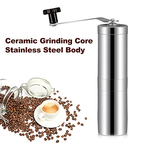 Mingzhe Moedor de café manual moedor de café moedor de café moedor ajustável moedor de café em aço i