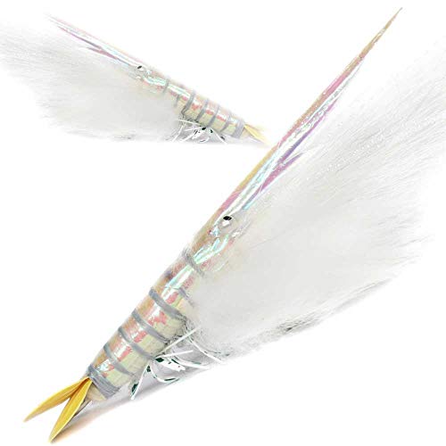 YZD Saltwater Fly Fishing Tarpon Flies Ultra Realistic Shrimp Flies Big Saltwater Flies