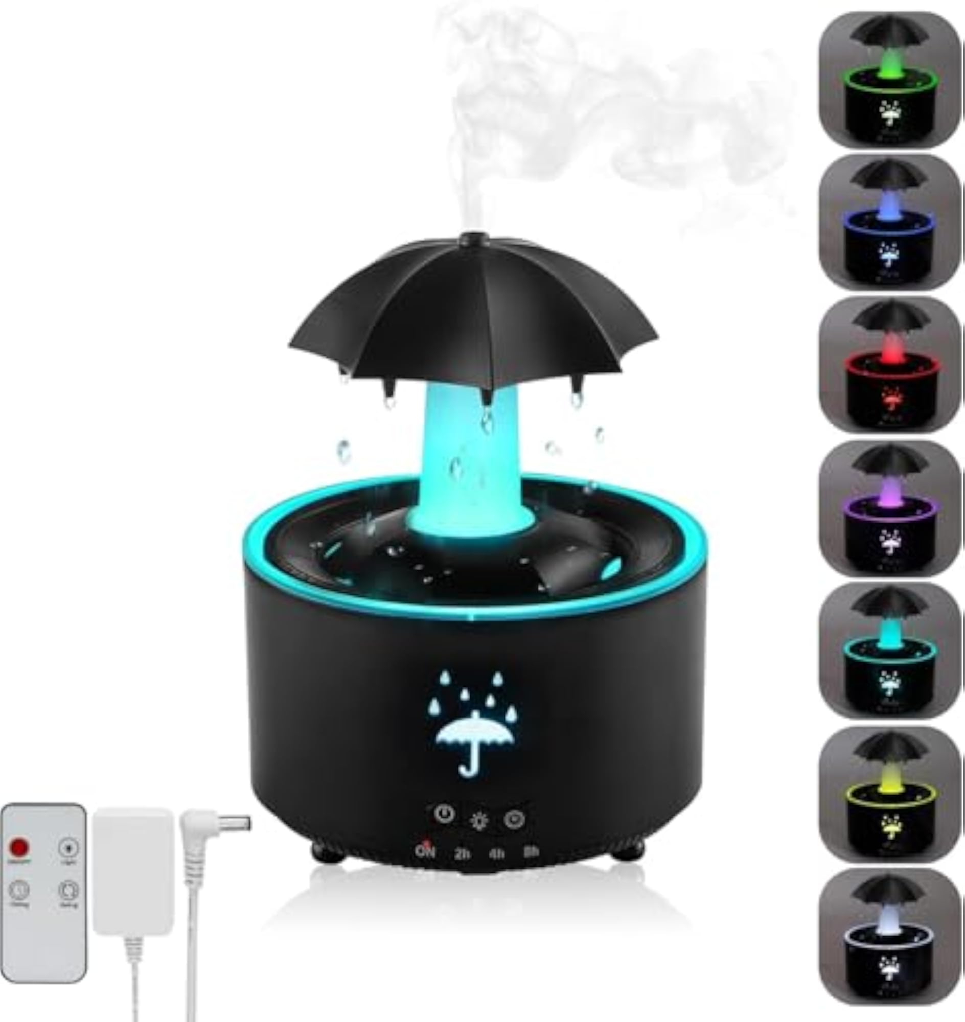 Humidifiers for Bedroom with Remote & Timer
