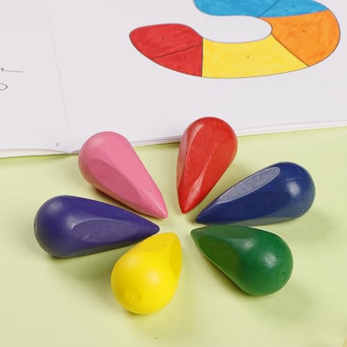 Image of Luxor Doodles Child Grip Plastic Crayons 6's, Pack of 2
