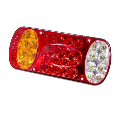 Feu arrière 12V 32 LED pour remorque et camion - Kit de 2 lampes de signalisation