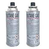 Greenpoint Gaskartuschen 2 Stück - Gaskartuschen 227g, Gas kartusche, gaskartusche, campingkocher Gas, Camping Gas, butangas, butan gaskartusche 227g, campinggas, gaskocher kartusche…