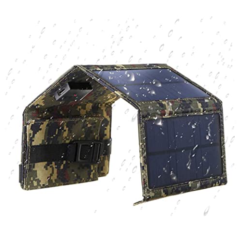 JOINPAYA Outdoor USB Solar Charger Panel Portable Foldable Design for Mobile Devices Lightweight and Durable Power Source for Camping and Travel