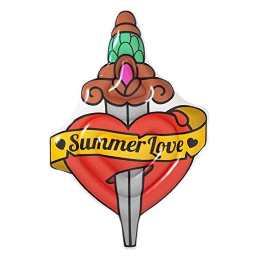 Bestway- 1.98M X 1.37M Luftmatratze Summer Love Tattoo - Colchón Hinchable (1,98 X 1,37 M), Color (1043265Xxx20)