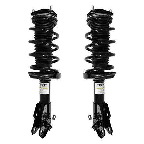 UNITY AUTOMOTIVE 2-11815-11816-001 Front 2 Wheel Complete Strut Assembly Kit