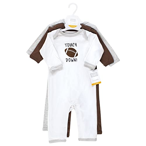 Image of Hudson Baby Baby Cotton Union Suit, 3 Pack