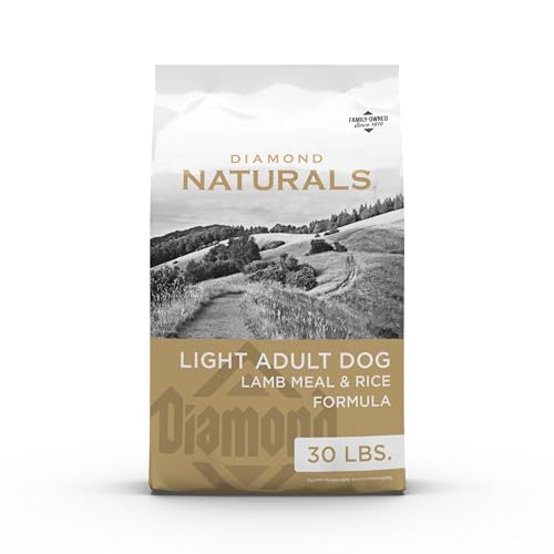 Diamond Naturals Light Dry Dog Food Formula with Quality Lean Protein, Probiotics and Essential...