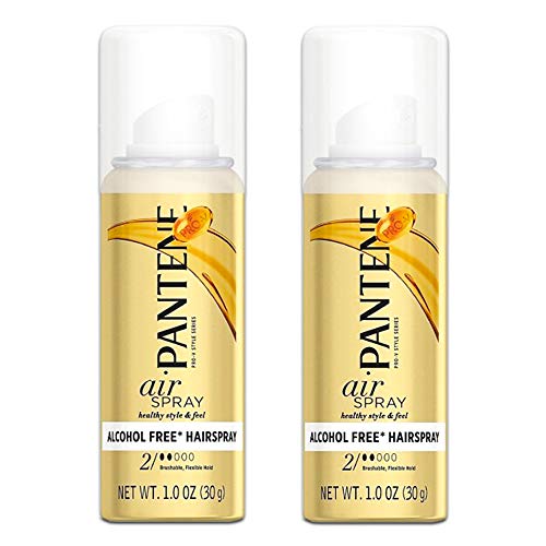 Pantene Pro-V Air Spray 2 Dot Hair Spray Brushable Flex 1oz (2 bottles)