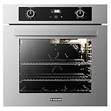 GASLAND 24 Inch Gas Wall Oven, Pro GS606DS Natural Gas Oven, Built-in Single Wall Oven, with Bake Broil Rotisserie Functions, Built-in Digital...