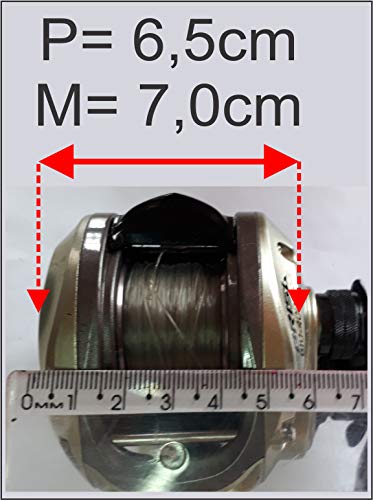 Capa para Carretilha Perfil Baixo - Combo c/ 3 Unidades - Kit 2 (M)