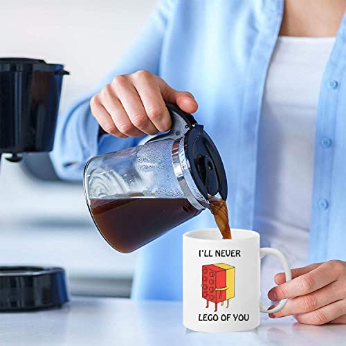 Image of Party Propz Cute Coffee Mugs - 330 ML Funny and Cute Coffee Mugs for Couples | Cute Mugs for Coffee | White Coffee Mugs | Tea Mugs | Coffee Mugs Set | Gift for Wedding Day | Gift for Wife