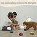 Yeffxior Pet Training Buttons for Communication, 8 Color Voice Recording Dog Buttons with 50 Scene Stickers & 30s Recordable Buzzer, Dog Talking Buttons for Home Office Study, Gift for Pet Lovers