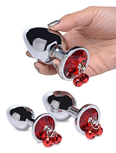 Plug anal BS Red Gem et clochettes pour pimenter votre soirée