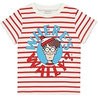 ¿Dónde Está la Camiseta De Wally? | Camiseta Rayas Rojas y