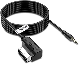Tabiger Portable Music Interface AMI MMI AUX Adapter Cable 3.5mm Jack Aux-in MP3