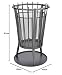Feuerkorb Metall 40x61cm Funkenschutz Feuerschale Feuerstelle Terrasse