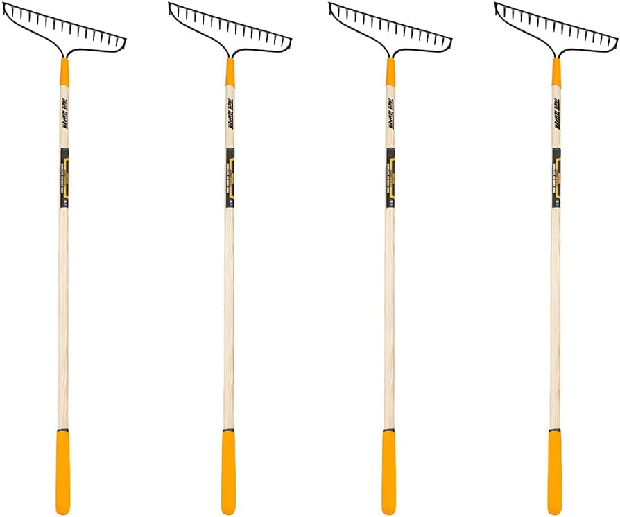 True Temper Bow Rake, 4-Pack