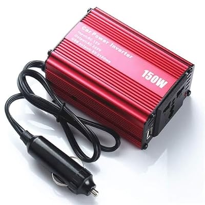 Car Power Inverter 300W(Peak) DC 12V to AC 110V Converter,with Outlet and USB Port,Suitable for Mobile Phones, Laptop Charging