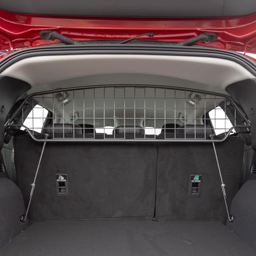 Travall Hundegitter für Ford Kuga (2019-) Fahrzeugspezifisches Hundegitter, Kofferraumschutz für Hundetransport, Gepäckschutz, Robustes Stahlnetz Auto Hundesperre