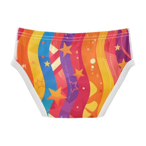 KLL Red Stars Toddler Boys' Soft Briefs Cute Children Undies2