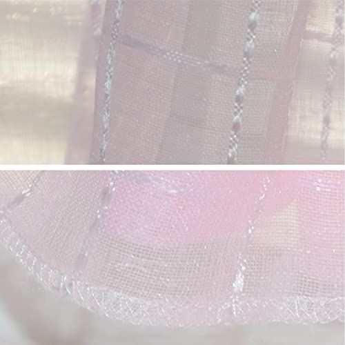 Tulle rose délicat pour sublimer la décoration d'une chambre de bébé