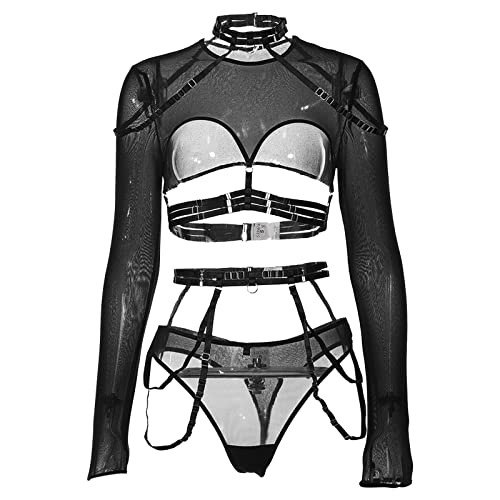 Ensemble amusant trois points lingerie séduction pour s'aimer - 2