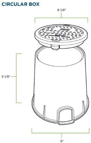 Miniatura 2 de Orbit - Paquete de 5 válvulas redondas con sistema de rociadores - Riego automático