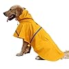 Nacocolargedograincoatadjustablepetwaterproofclotheslightweightrainjacketponchohoodieswithstripreflectivexlyellow  Urban Country Home Decor Nacoco large dog raincoat adjustable pet water proof clothes lightweight rain jacket poncho hoodies with strip reflective xl yellow  urban country home decor