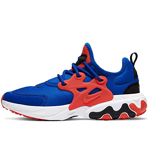 Nike Big Kid's React Presto Hyper Royal/Blk-Cosmic Clay/Anthracite (BQ4002 401) - 7