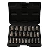 Photo Gallery gdfnmogo set di 25 estrattori per viti multi scanalature, kit di rimozione di bulloni danneggiati e viti rotte con bussola a testa esagonale, per utensili manuali e chiavi in custodia in metallo, Photo Gallery gdfnmogo set di 25 estrattori per viti multi scanalature, kit di rimozione di bulloni danneggiati e viti rotte con bussola a testa esagonale, per utensili manuali e chiavi in custodia in metallo,