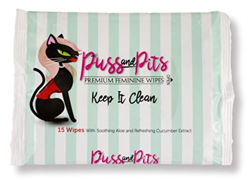 Puss and Pits - Premium Feminine Wipes (Five Pack)