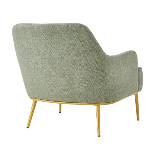 Sillón Plegable Chenille Verde miniatura 6