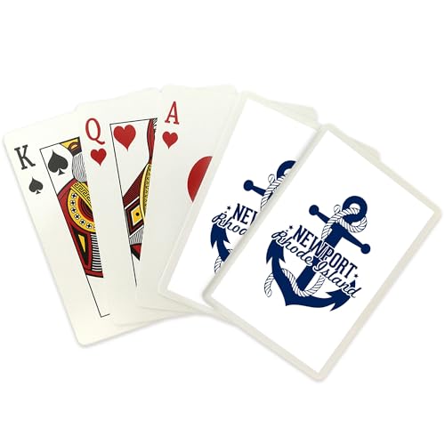 Baraja de poker Lantern Press Newport Rhode Island miniatura 2