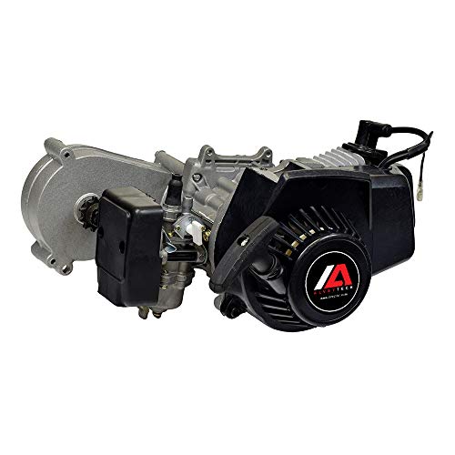Monster Motion 47cc Engine with Gearbox Transmission for Dirt Bikes, ATVs, and Pocket Bikes