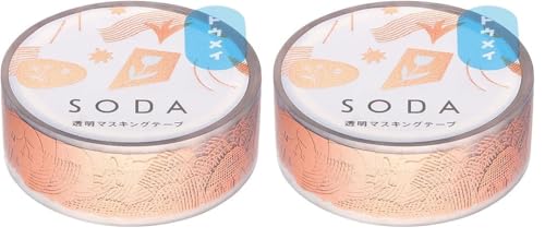 LOW(Kingjim) }XLOe[v SODA  15mm JP CMTH15-006 (× 2)