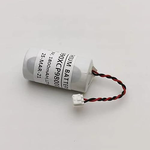 Miniatura 6 de BALOLO (20-Pack) 990XCP98000 3V 1800mAh PLC Battery for Schneider PLC CPU 990XCP98000 2/3A Battery