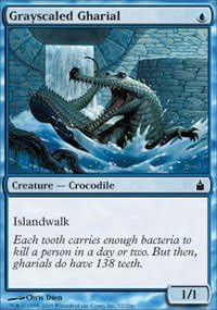 Magic The Gathering - Grayscaled Gharial - Ravnica