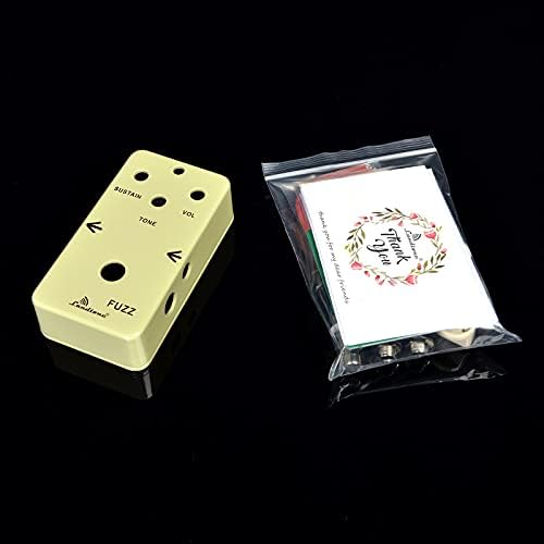 DIY Fuzz Guitar Pedal Kits With 1590B Style Aluminum Box and 3PDT Foot Switch True Bypass (LT-FZ-S01)