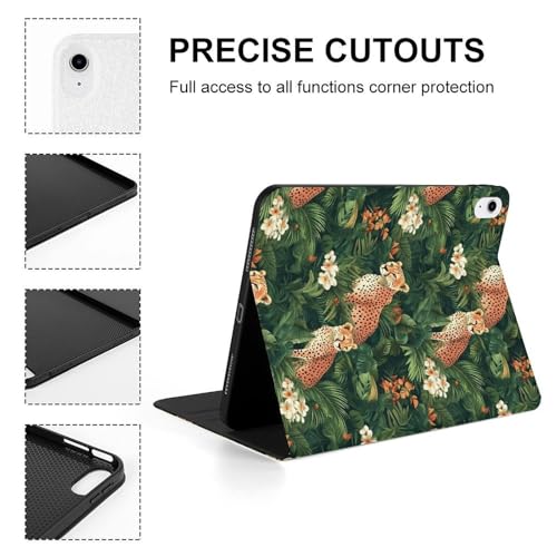 Évitez les rayures sur iPad 11" 2025 coque fine léopard robuste - 4