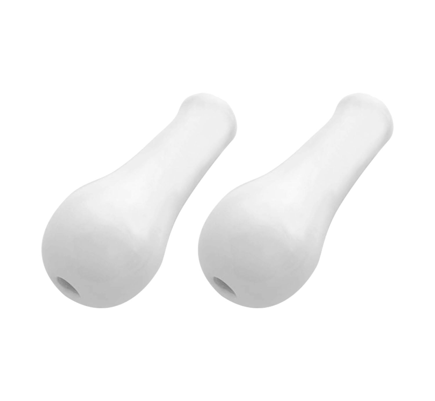 ARCO - Lot de 2 recharges pour poignées de porte en porcelaine - Renouvelez facilement vos poignées de porte