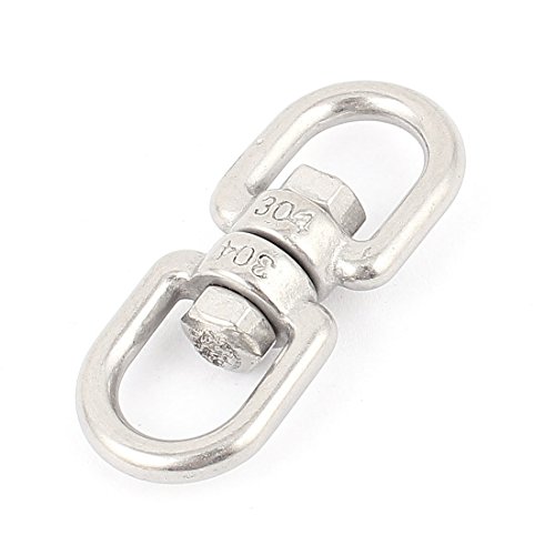 Conector Ojo Giratorio de Acero Inoxidable 4mm miniatura 1